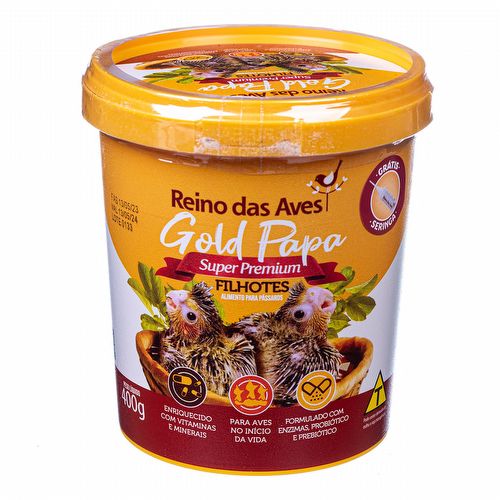 Reino das Aves - Gold Papa - Filhotes - 400g - imagem 1