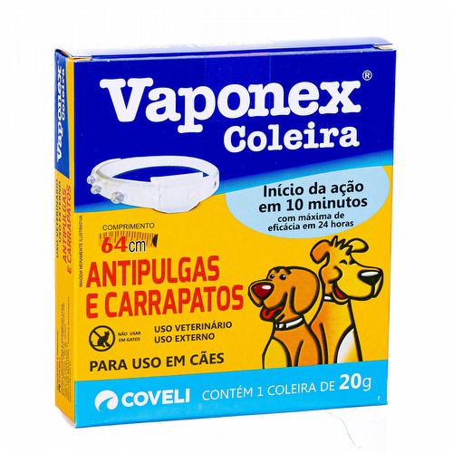 Vaponex Coleira Antipulgas - 20g  - imagem 1