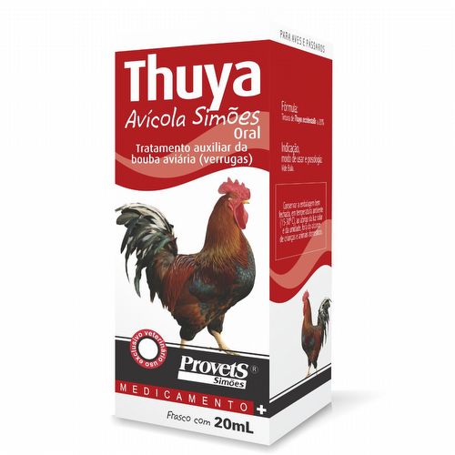 Thuya Avícola Simões Oral - 20 ml - imagem 1