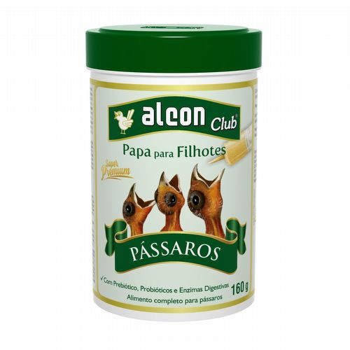 Alcon Club - Papa para Filhotes - Pássaros - 160g - imagem 1