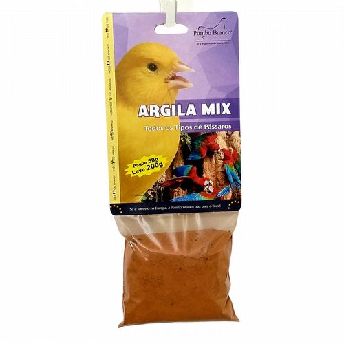 Argila Mix para Pássaros - 200g - imagem 1