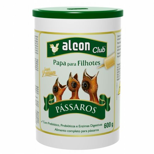Alcon Club - Papa para Filhotes - Pássaros - 600g  - imagem 1