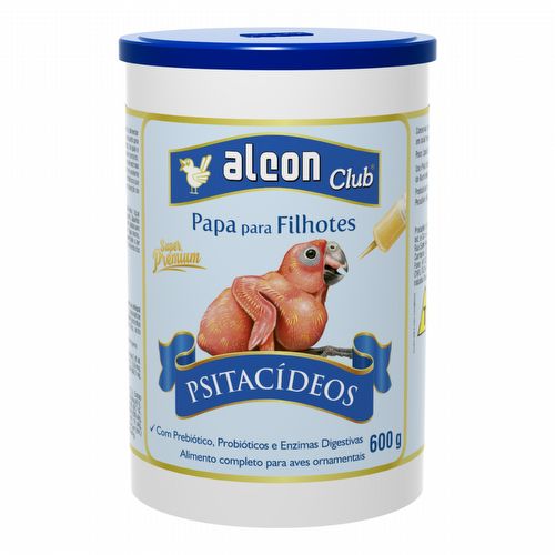 Alcon Club - Papa para Filhotes - Psitacídeos - 600g  - imagem 1