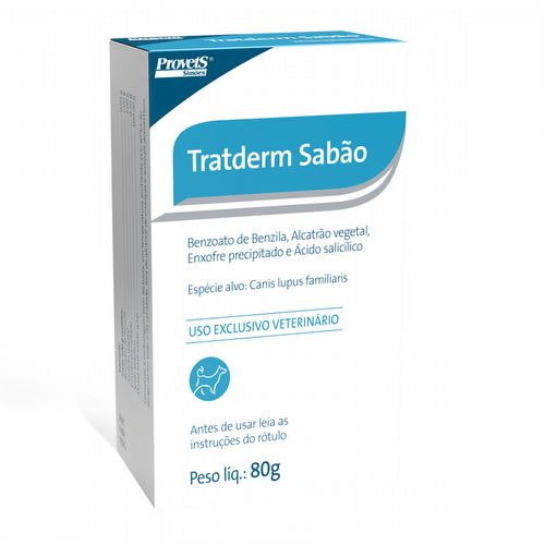 Tratderm Sabão - 80 g - imagem 1