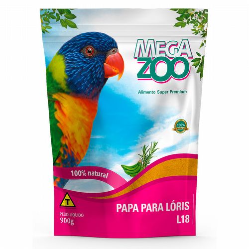 Megazoo - Papa Lóris - L18 - 900g  - imagem 1
