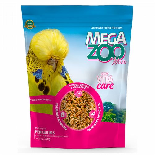 Megazoo - Mix Periquitos - 350g - imagem 1