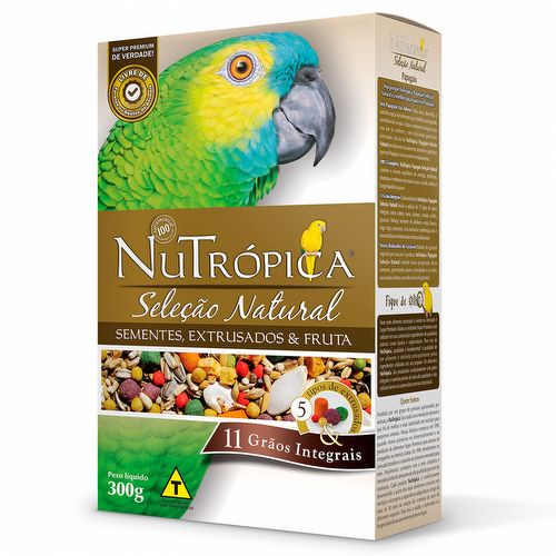 Nutrópica - Seleção Natural - Papagaio - 300g - imagem 1