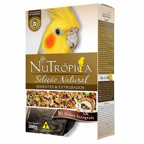 Nutrópica - Seleção Natural - Calopsita - 300g - imagem 1