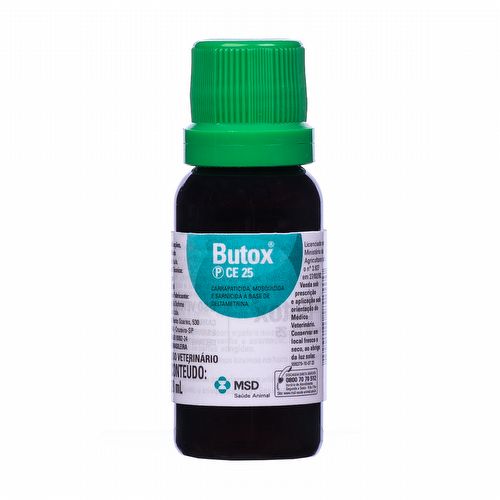 Butox P Ce-25 - Carrapaticida - 20ml - imagem 1