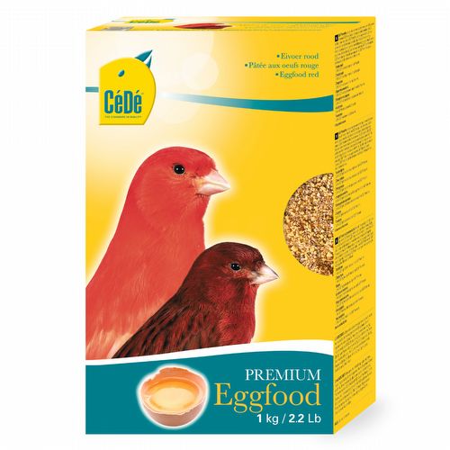 CéDé - Eggfood Red - Pássaros com Fator - 1kg  - imagem 1