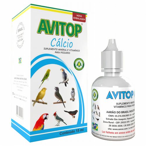 Avitop - Cálcio - Aarão - 15ml - imagem 1