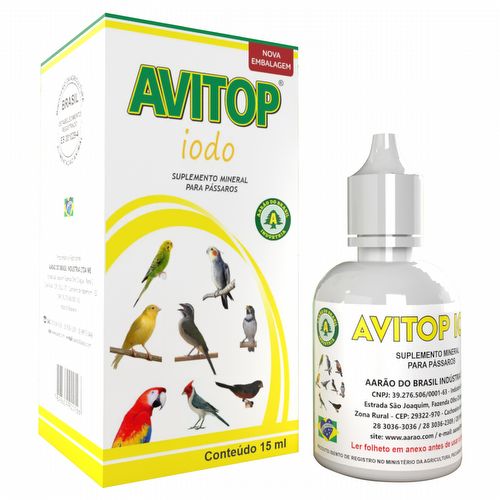 Avitop - Iodo - Aarão - 15 ml - imagem 1