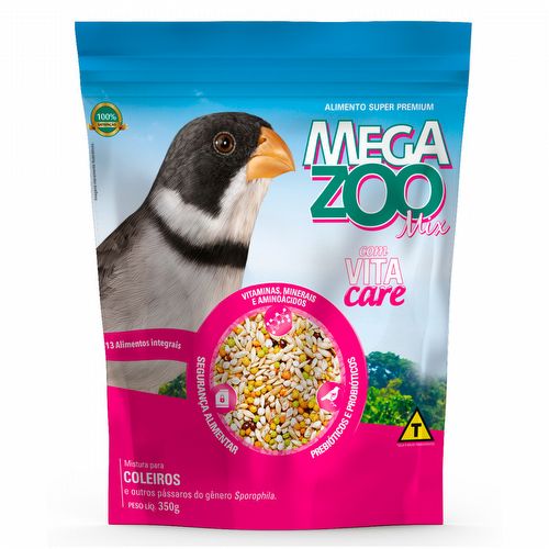 Megazoo - Mix Coleiros - 350g  - imagem 1