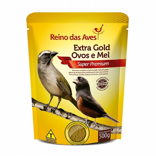 Reino das Aves - Extra Gold - Ovos e Mel - 500g - imagem 1