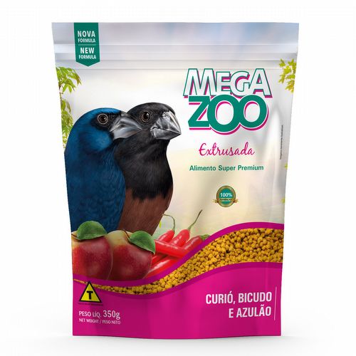 Megazoo - Curió, Bicudo e Azulão - 350g - imagem 1