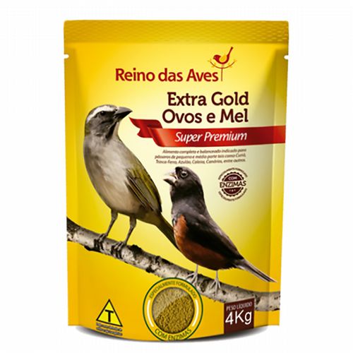 Reino das Aves - Extra Gold - Ovos e Mel - 4kg - imagem 1