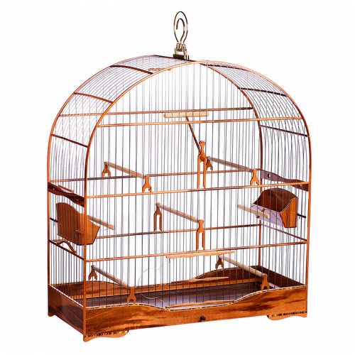 Gaiola N. 5 - Muiracatiara - Aço Inox - Cocho Alto - imagem 1