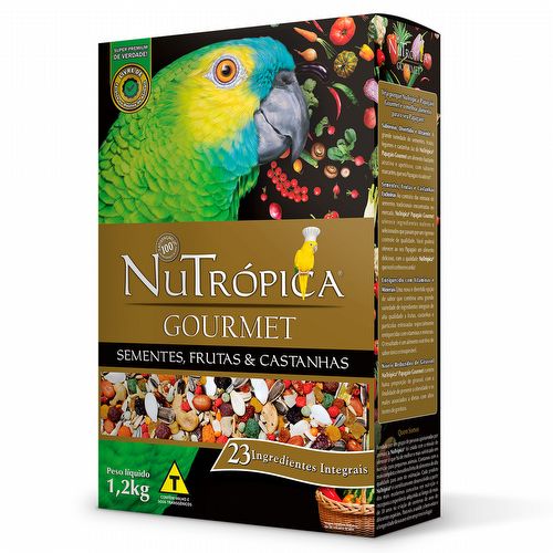 Nutrópica - Papagaio - Gourmet - 1,2kg  - imagem 1