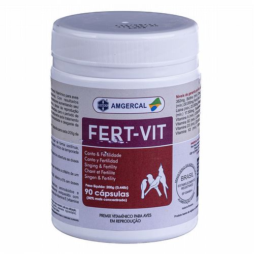 Fert-Vit - Canto e Fertilidade - 90 Cápsulas  - imagem 1