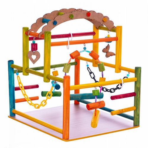 Brinquedo Play Playground Grande para Jandaia com Ponte - imagem 1