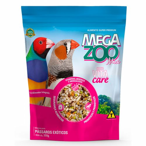 Megazoo - Mix Exóticos - 350g - imagem 1