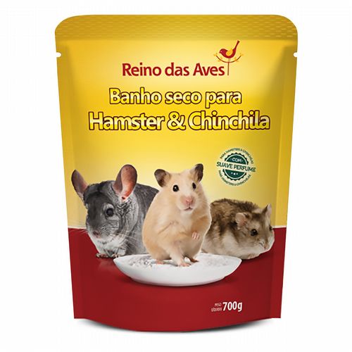 Reino das Aves - Banho seco para Hamster e Chinchila - 700g - imagem 1