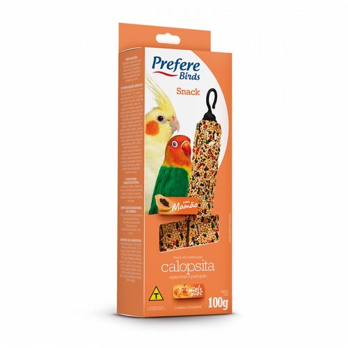 Prefere - Bastão para Calopsita - Mamão - 100g - imagem 1