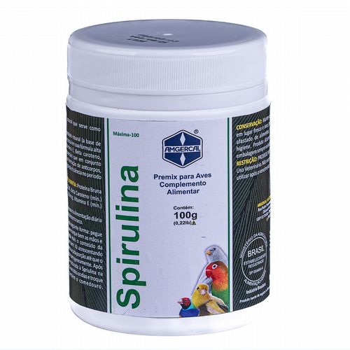 Spirulina 100 Máxima - 100g - imagem 1