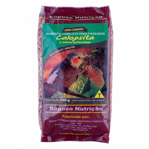 Raposo - Calopsita - Linha Cantador - 500g - imagem 1