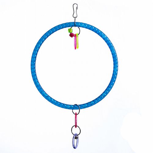 Brinquedo Argola para Papagaio Colorida - GG - imagem 1