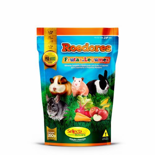Sellecta - Extrusado Roedores Frutas e Legumes - 350g - imagem 1
