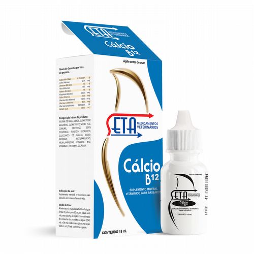 Seta Cálcio B12 - 15ml - imagem 1