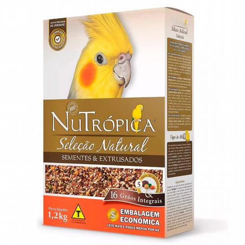 Nutrópica - Seleção Natural - Calopsita - 1,2kg - imagem 1