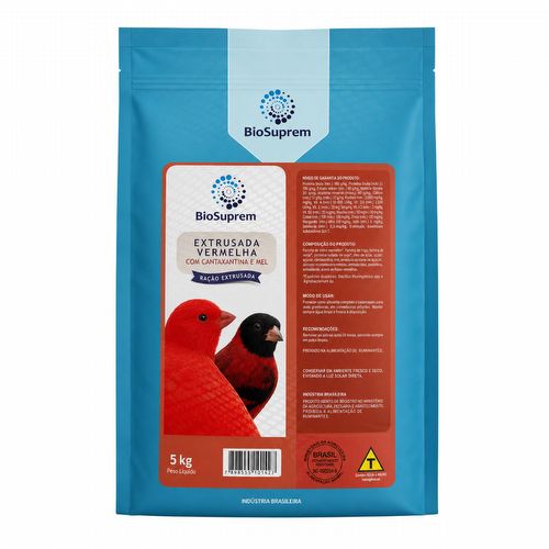 Biosuprem - Extrusada Vermelha - 5 KG - imagem 1