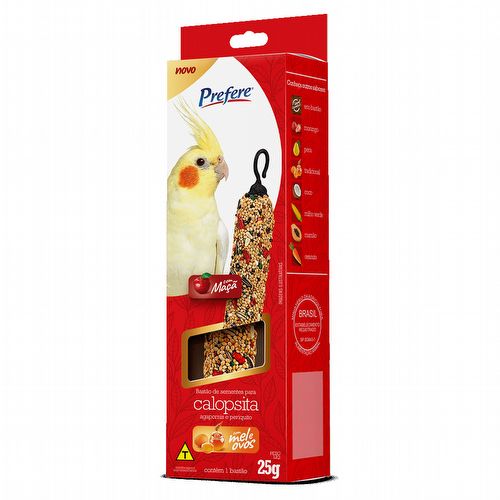 Prefere - Bastão para Calopsita - Maçã - 25g - imagem 1