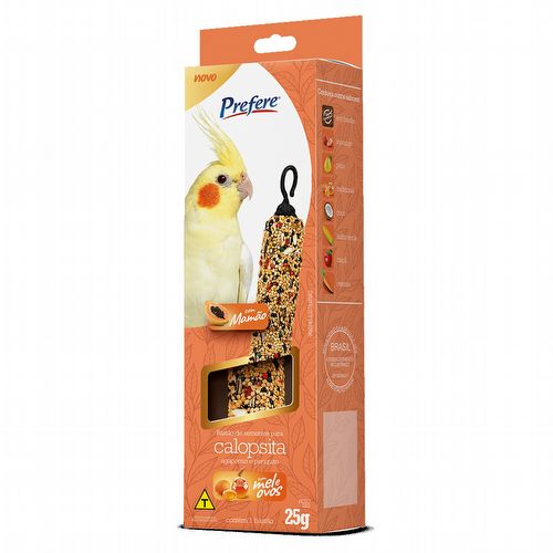 Prefere - Bastão para Calopsita - Mamão - 25g - imagem 1