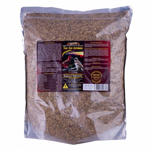Raposo - Tico-Tico Farinhada - Linha Nobre - 5kg - imagem 1