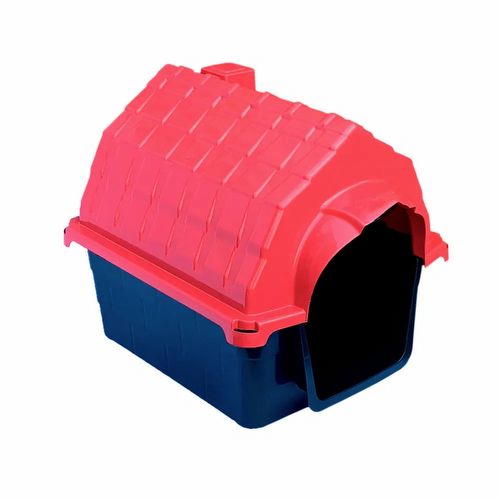 Casa para Cães ChrisPet Chaminé nº 1 - Vermelha - imagem 1