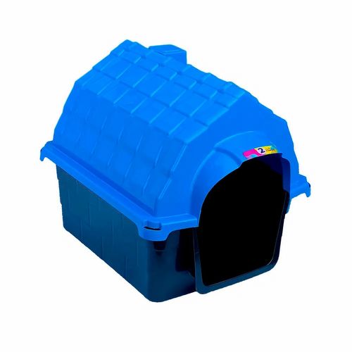 Casa para Cães ChrisPet Chaminé nº 2 - Azul - imagem 1