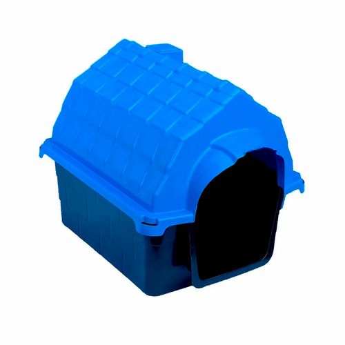 Casa para Cães ChrisPet Chaminé nº 1 - Azul - imagem 1