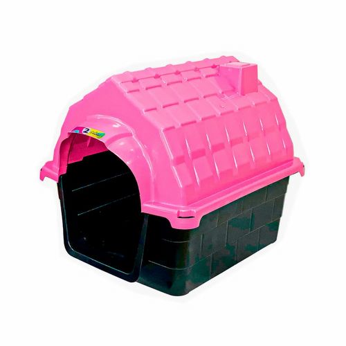 Casa para Cães ChrisPet Chaminé nº 2 - Rosa - imagem 1