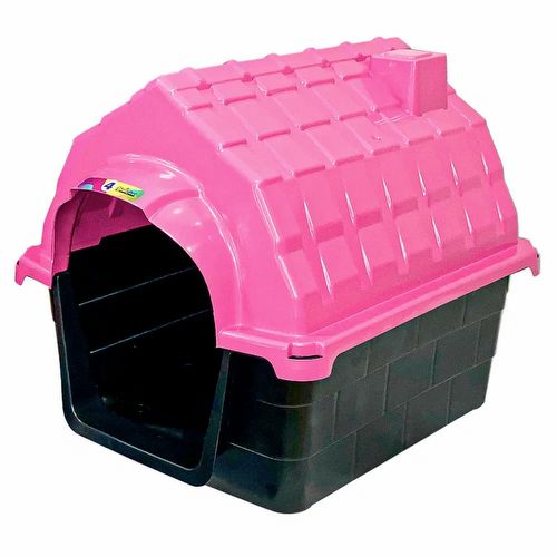 Casa para Cães ChrisPet Chaminé nº 4 - Rosa - imagem 1
