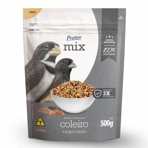 Prefere Mix - Coleiro e Papa Capim - 500g - imagem 1