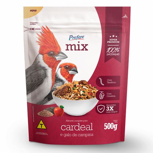Prefere Mix - Cardeal e Galo de Campina - 500g - imagem 1