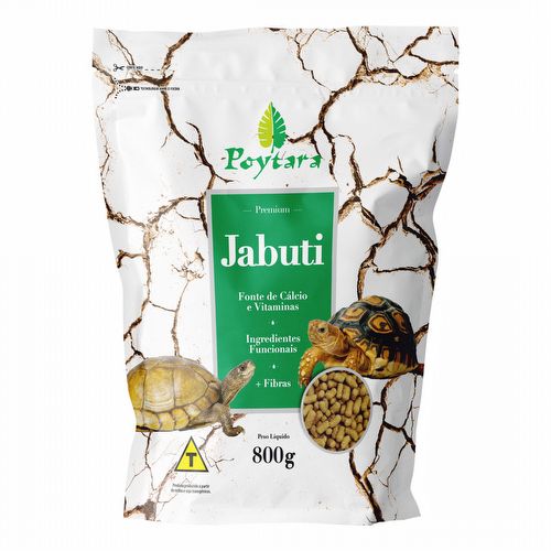 Ração para Jabuti - Poytara - 800g - imagem 1