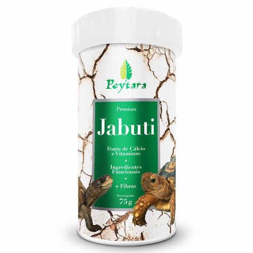 Ração para Jabuti - Poytara - 75g - imagem 1