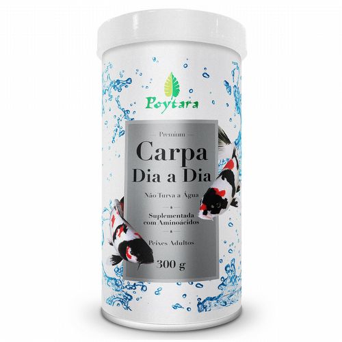Ração para Carpa Dia a Dia - Poytara - 300g - imagem 1