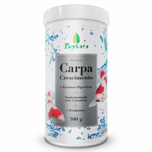 Ração para Carpa Crescimento - Poytara - 300g - imagem 1