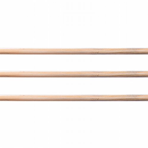 Kit 3 Poleiros de Pinus Liso - 6 mm x 1 metro - imagem 1