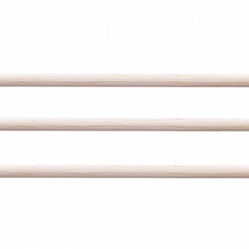 Kit 3 Poleiros de Pinus Liso - 7,5 mm x 1 metro - imagem 1